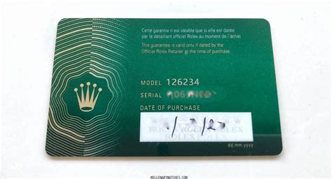 nfc rolex warranty card|rolex warranty activation.